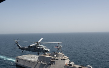 USS Canberra Sails in the U.S. Central Command Area of Responsibility