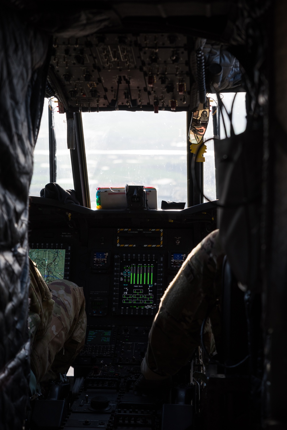 Coalition Forces Conduct Escorted Aerial Movements