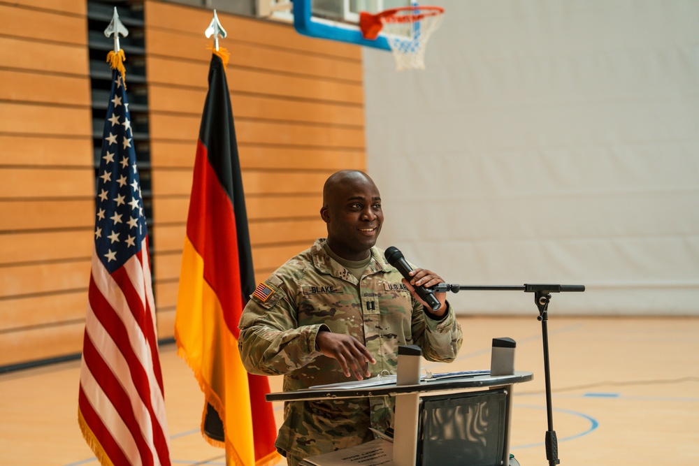 HHC Change of command ceremony