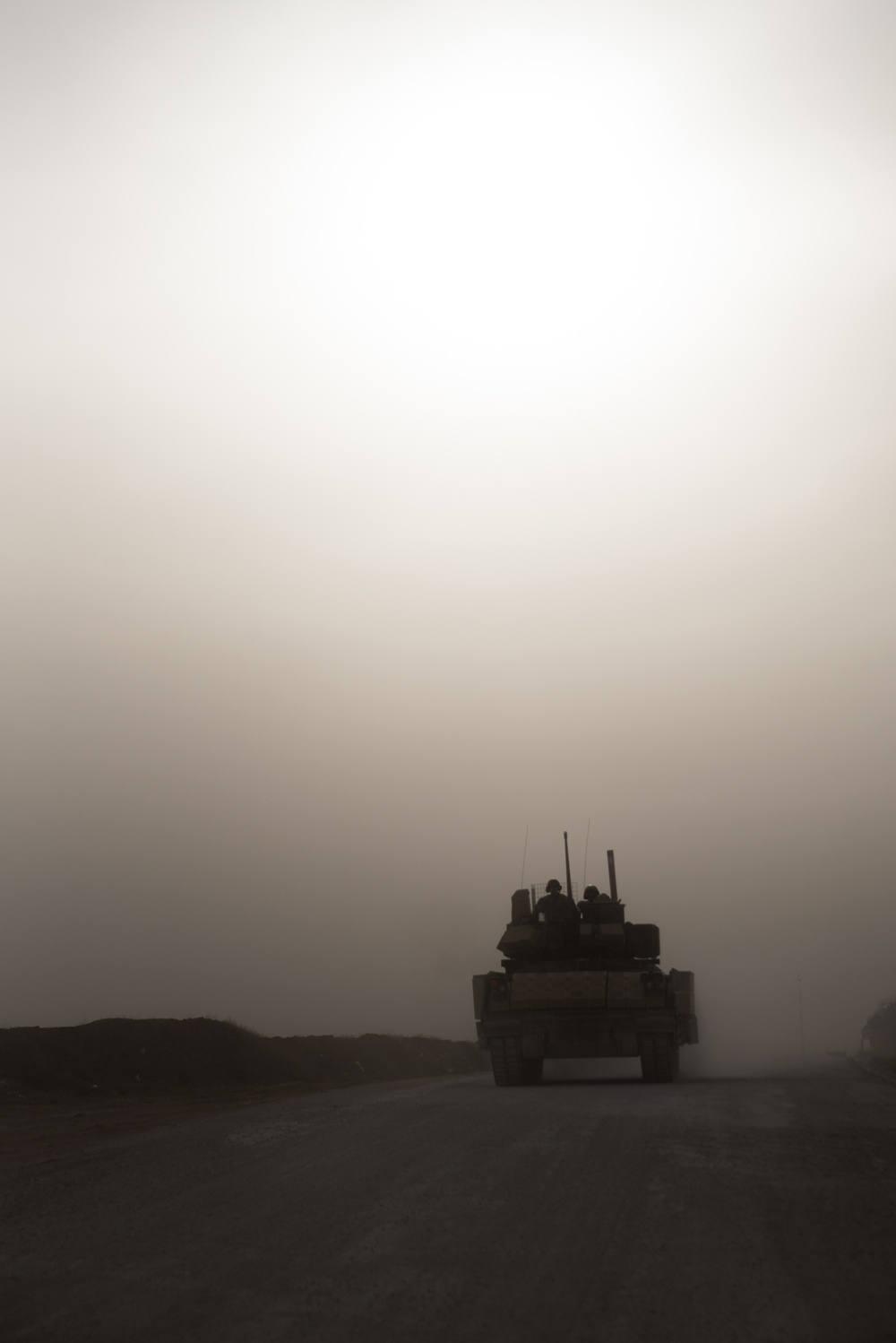 Coalition Forces Maintain Regional Security, Stability with Bradley Fighting Vehicles