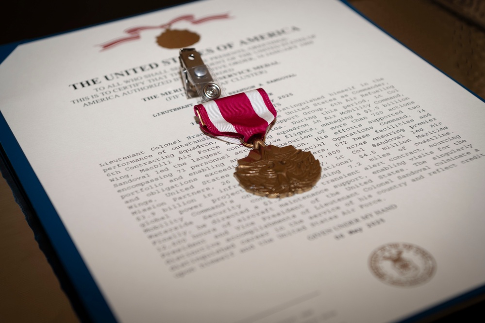 6th Contracting Squadron Change of Command 2025