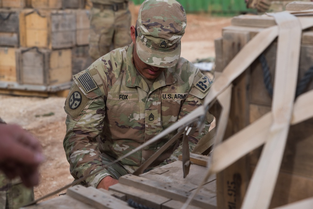 Coalition Forces Maintain Regional Security, Stability with Bradley Fighting Vehicles