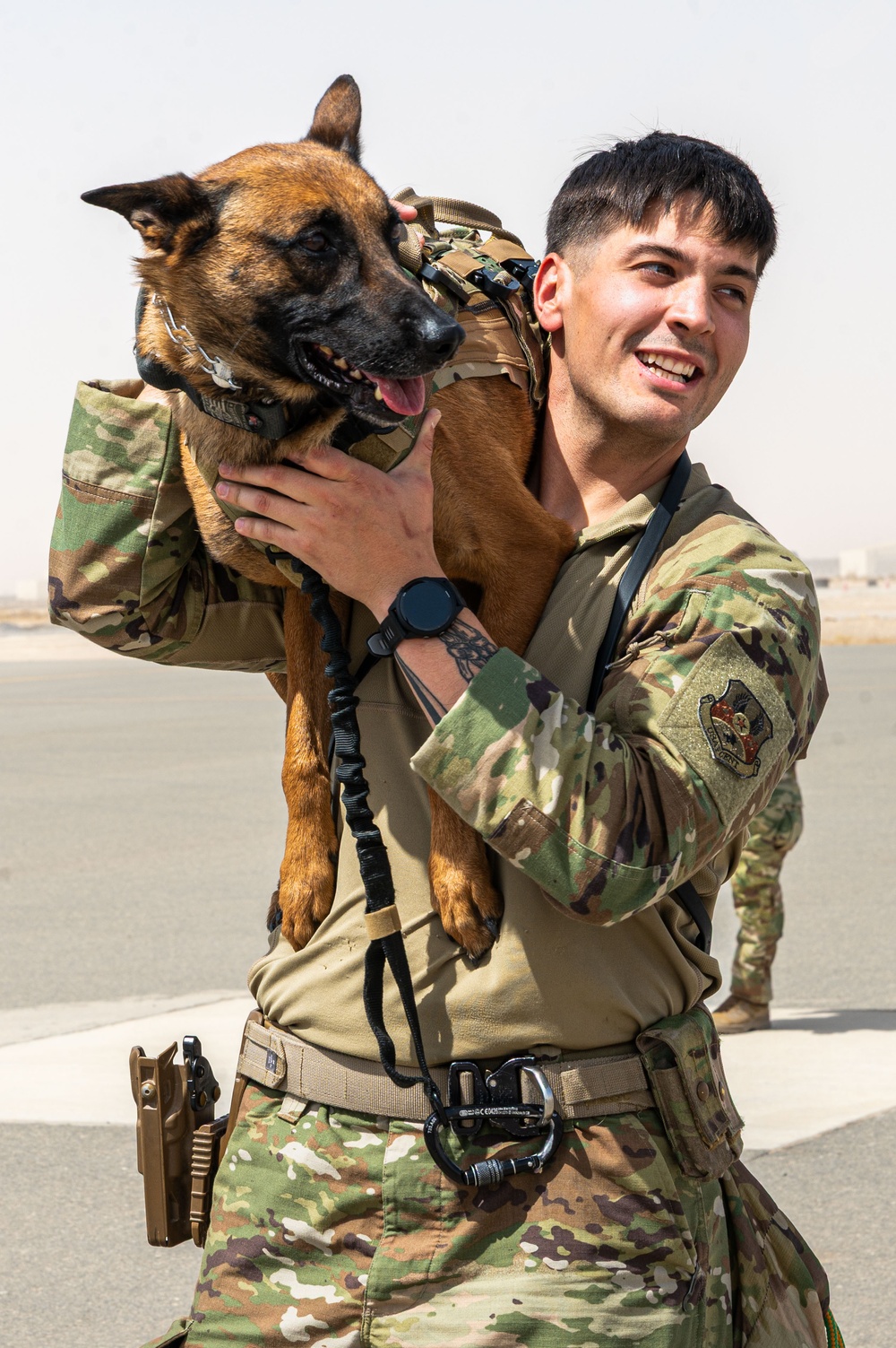 386th EAES conducts joint training with Coalition partners