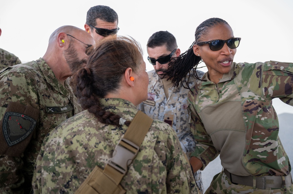 386th EAES conducts joint training with Coalition partners