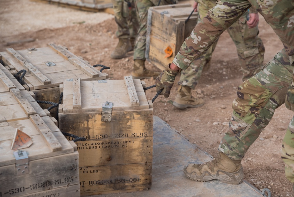 Coalition Forces Maintain Regional Security, Stability with Bradley Fighting Vehicles