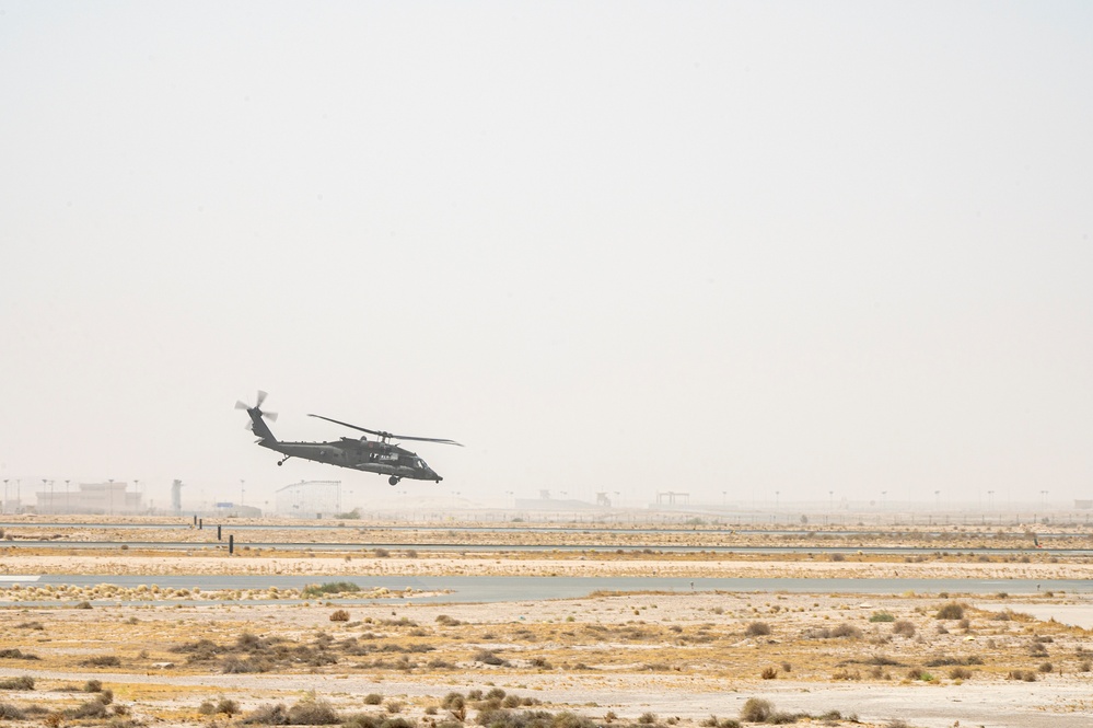 386th EAES conducts joint training with Coalition partners