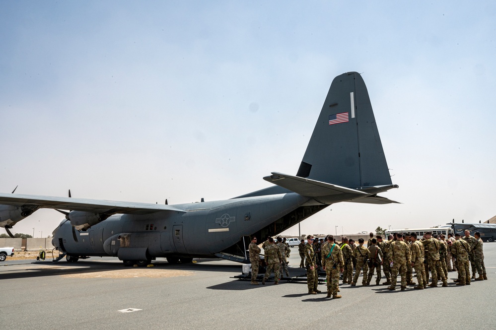 386th EAES conducts joint training with Coalition partners