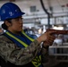 USS John C. Stennis (CVN 74) Sailors conduct a security drill