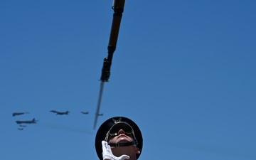 U.S. Air Force Honor Guard Drill Team Honors Fallen Heroes at Air &amp; Sea Show