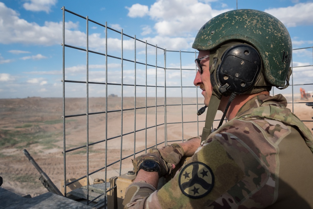 Coalition Forces Maintain Regional Security, Stability with Bradley Fighting Vehicles