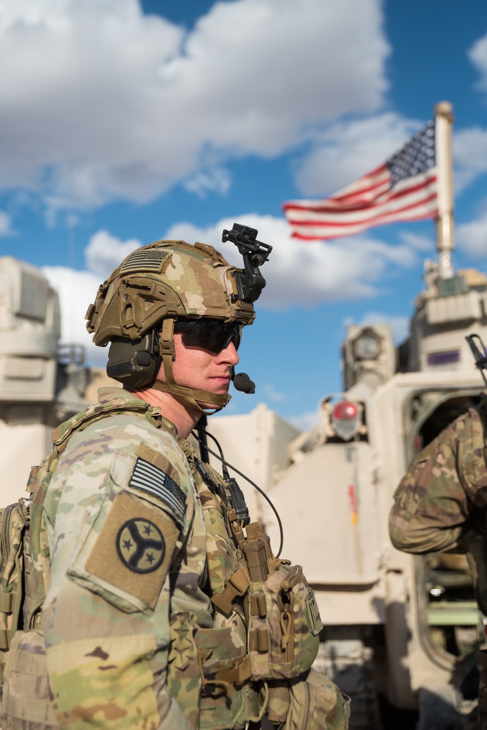 Coalition Forces Maintain Regional Security, Stability with Bradley Fighting Vehicles