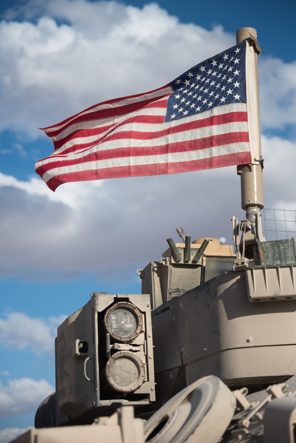Coalition Forces Maintain Regional Security, Stability with Bradley Fighting Vehicles