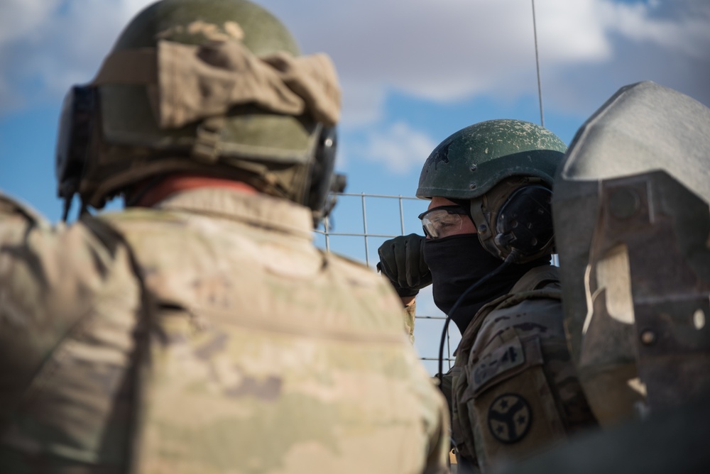 Coalition Forces Maintain Regional Security, Stability with Bradley Fighting Vehicles