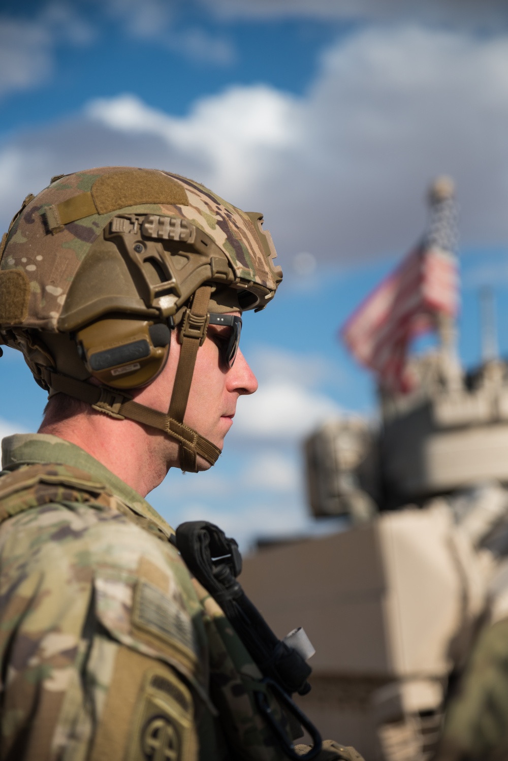 Coalition Forces Maintain Regional Security, Stability with Bradley Fighting Vehicles