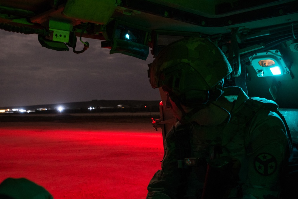 Coalition Forces Maintain Regional Security, Stability with Bradley Fighting Vehicles