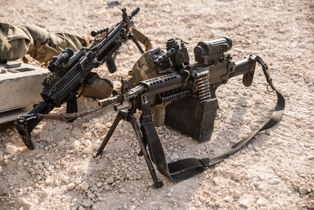 Coalition Forces Maintain Regional Security, Stability with Bradley Fighting Vehicles