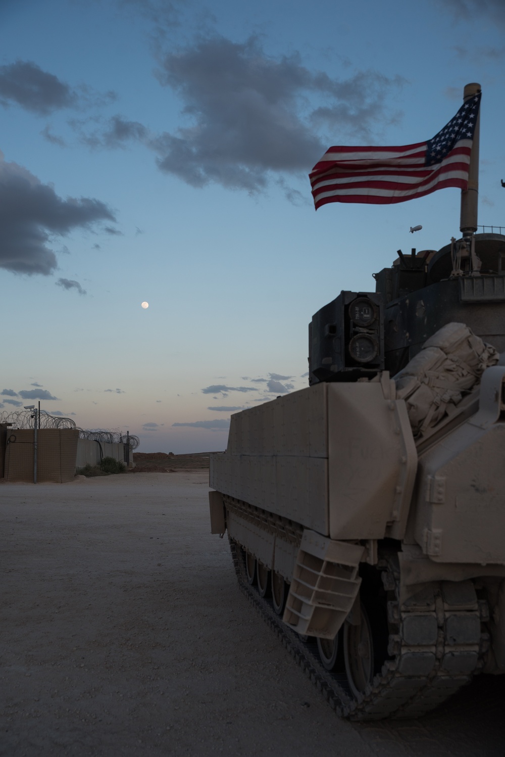 Coalition Forces Maintain Regional Security, Stability with Bradley Fighting Vehicles