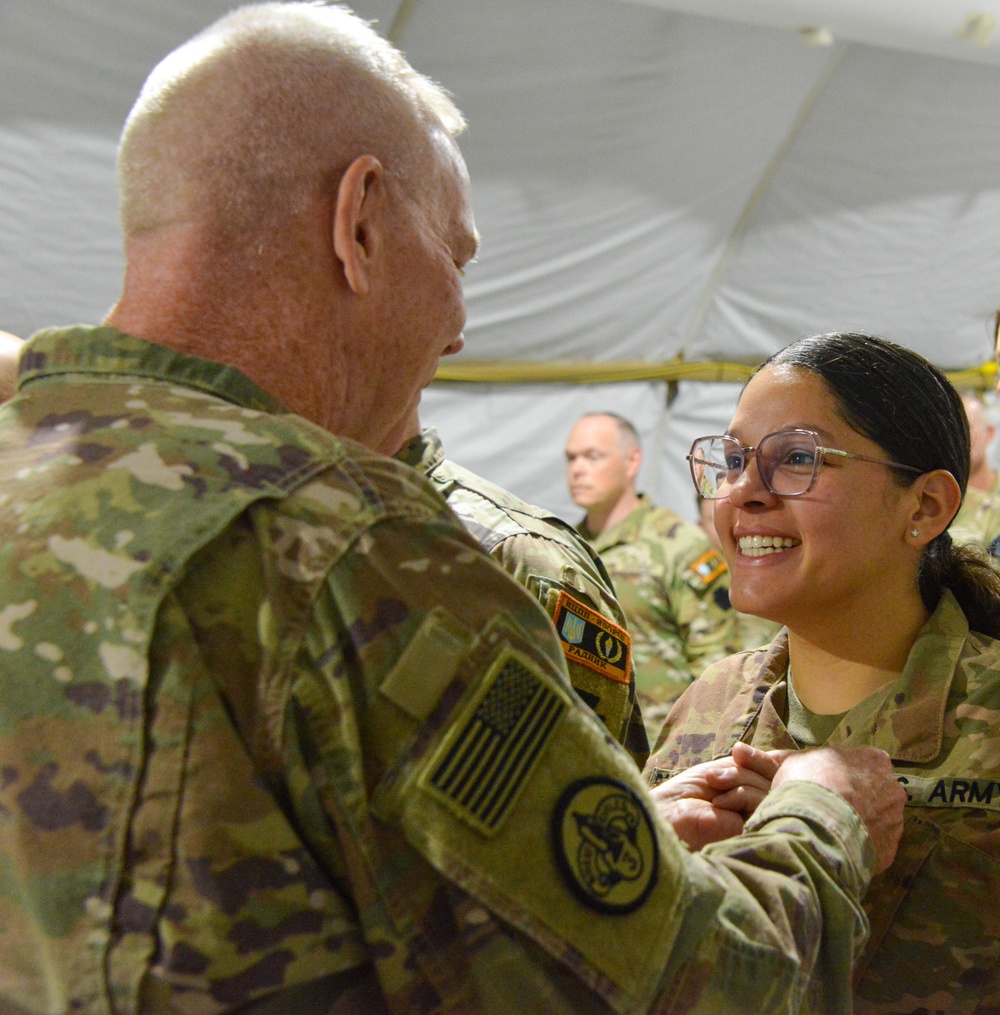 56th SBCT Soldiers receive ARCOM