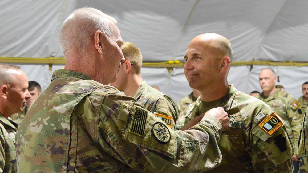 56th SBCT Soldiers receive ARCOM