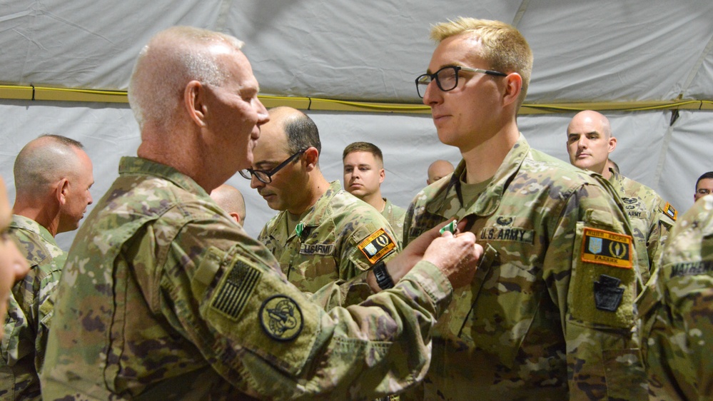56th SBCT Soldiers receive ARCOM