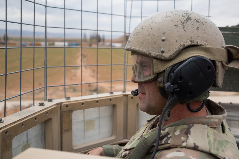 Coalition Forces Maintain Regional Security, Stability with Bradley Fighting Vehicles