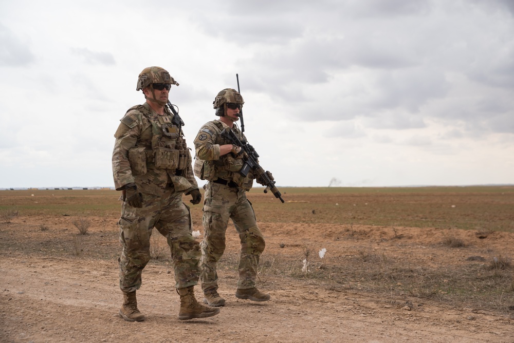 Coalition Forces Maintain Regional Security, Stability with Bradley Fighting Vehicles
