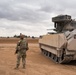 Coalition Forces Maintain Regional Security, Stability with Bradley Fighting Vehicles