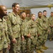 U.S. Soldiers receive coins