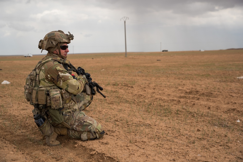 Coalition Forces Maintain Regional Security, Stability with Bradley Fighting Vehicles