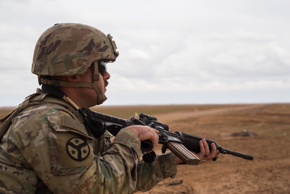 Coalition Forces Maintain Regional Security, Stability with Bradley Fighting Vehicles