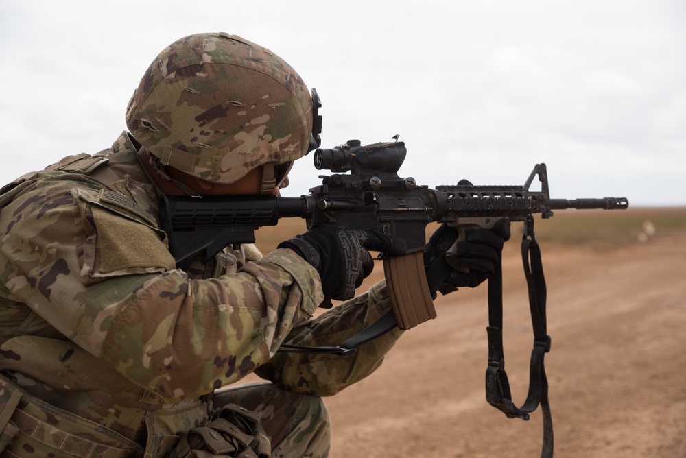 Coalition Forces Maintain Regional Security, Stability with Bradley Fighting Vehicles