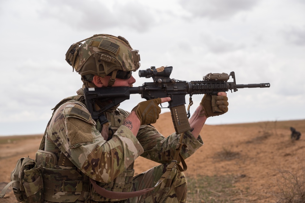 Coalition Forces Maintain Regional Security, Stability with Bradley Fighting Vehicles