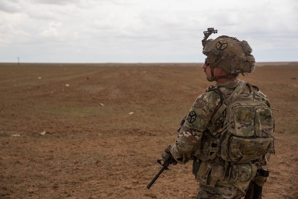 Coalition Forces Maintain Regional Security, Stability with Bradley Fighting Vehicles