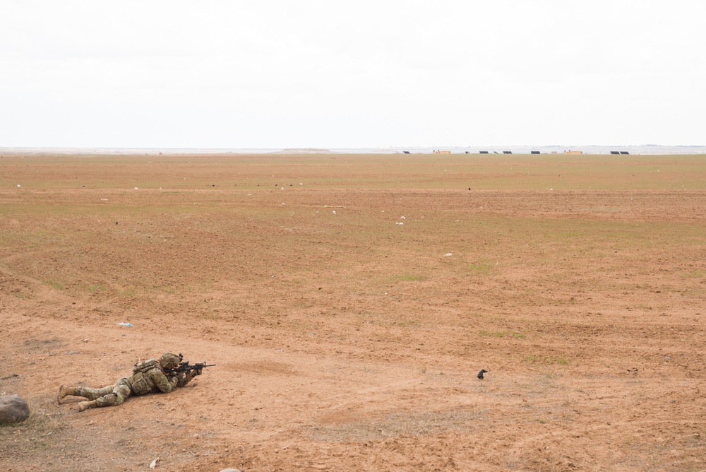 Coalition Forces Maintain Regional Security, Stability with Bradley Fighting Vehicles
