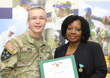 US Army civilian human resource specialist completes 35-year Army, civil service career