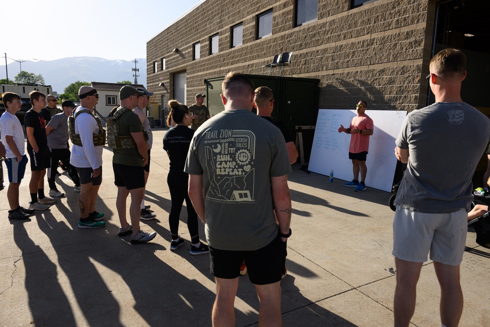 Hill AFB Security Forces Squadron honors fallen service members with &quot;Murph&quot; workout
