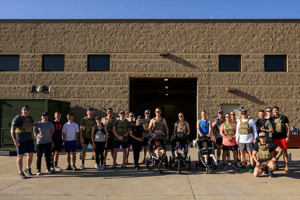 Hill AFB Security Forces Squadron honors fallen service members with &quot;Murph&quot; workout