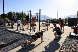 Hill AFB Security Forces Squadron honors fallen service members with "Murph" workout
