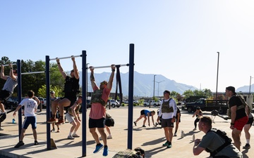 Hill AFB Security Forces Squadron honors fallen service members with &quot;Murph&quot; workout