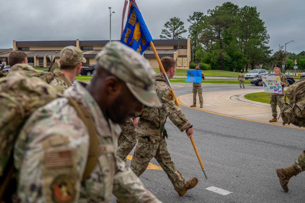 Moody AFB Marches to Remember