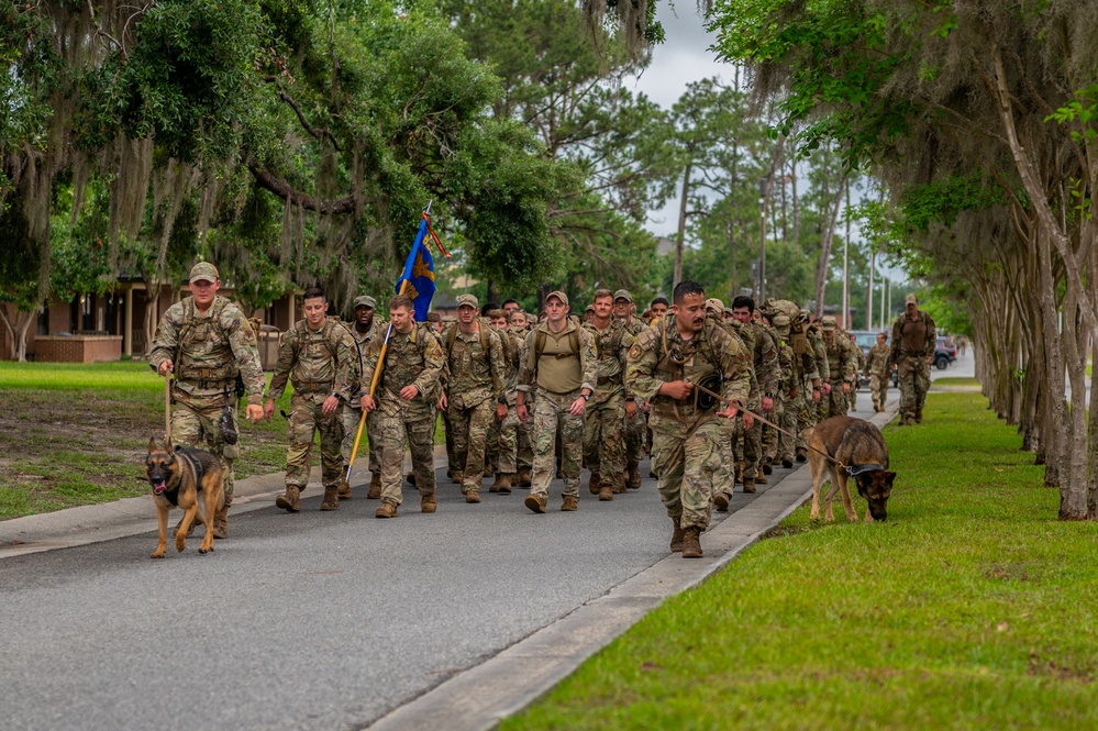 Moody AFB Marches to Remember