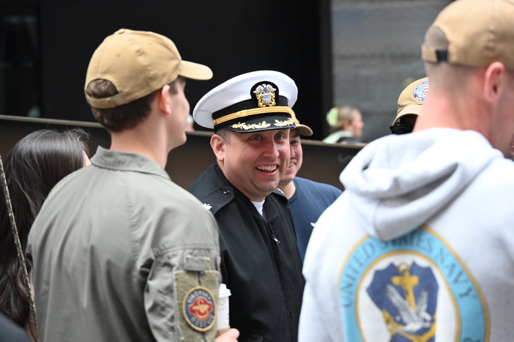 NTAG EMPIRE STATE BRINGS FLEET WEEK SPIRIT TO TIMES SQUARE MAY 23