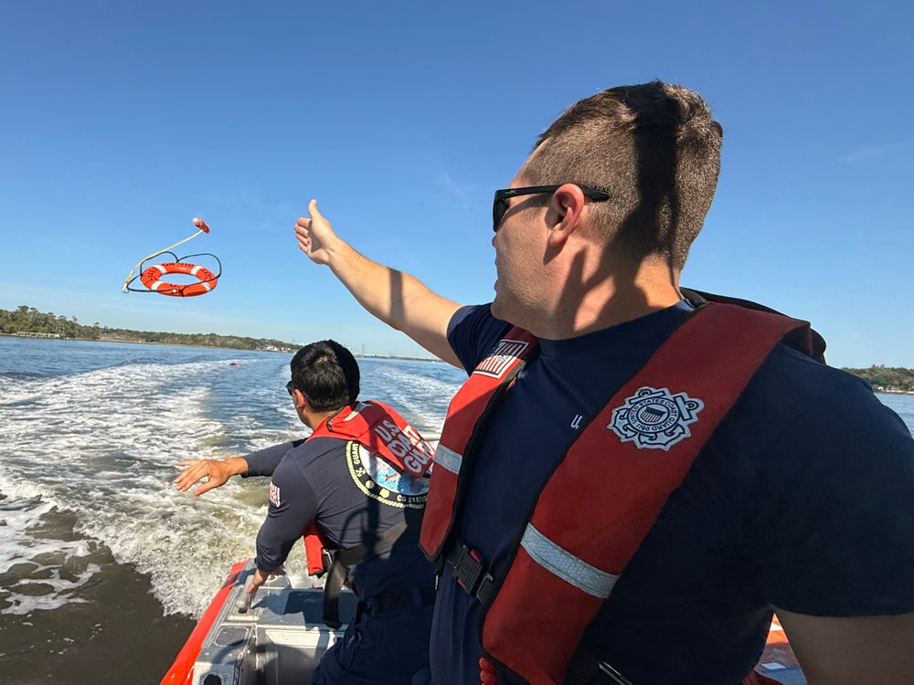 Coast Guard promotes boating safety during National Safe Boating Week
