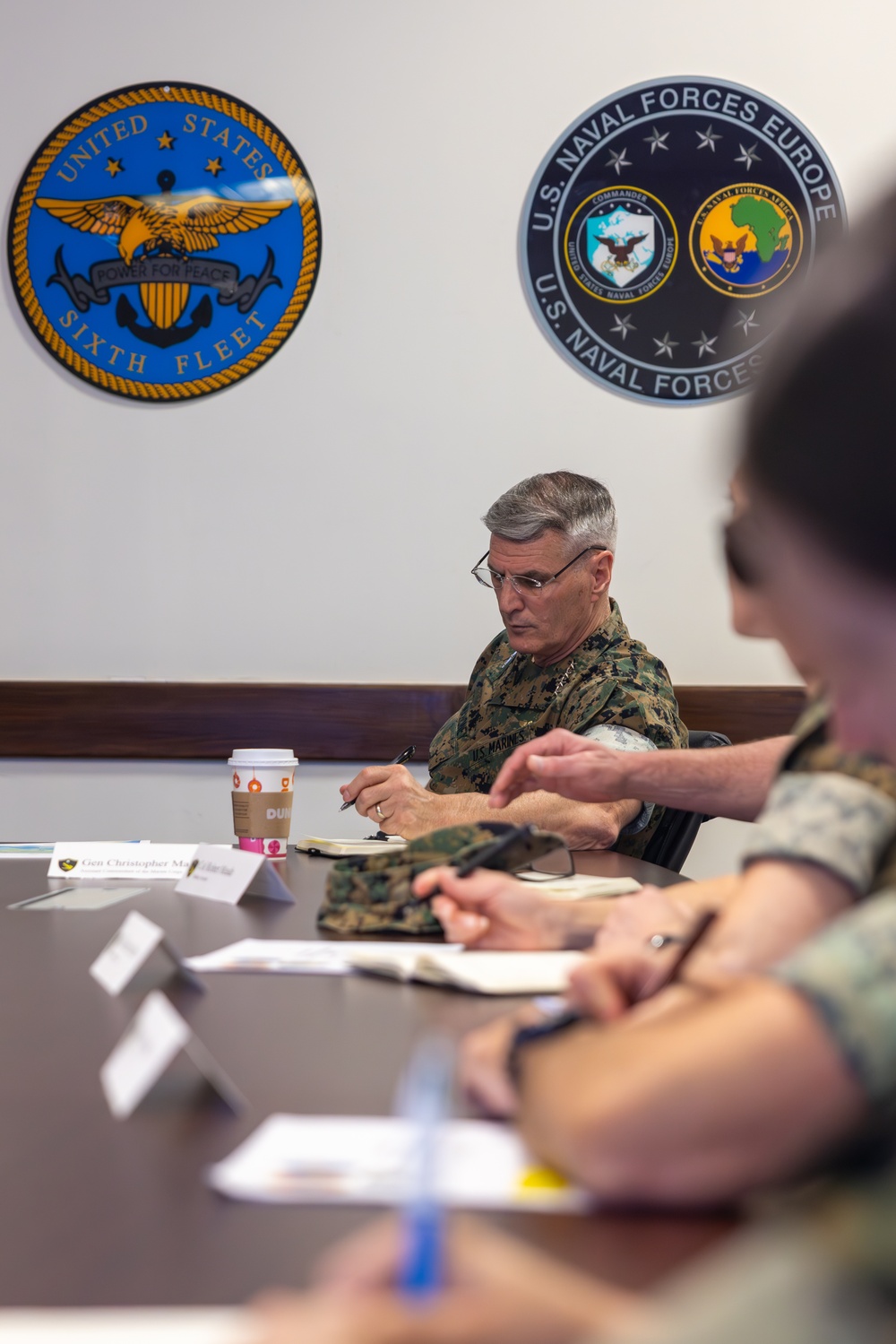 Assistant Commandant of the Marine Corps visits EUCOM and CENTCOM