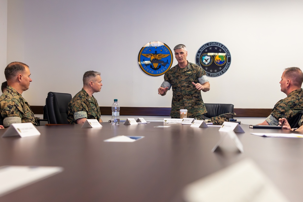 Assistant Commandant of the Marine Corps visits EUCOM and CENTCOM