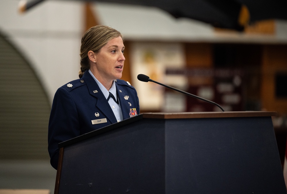 Culp takes command of the 436th OSS