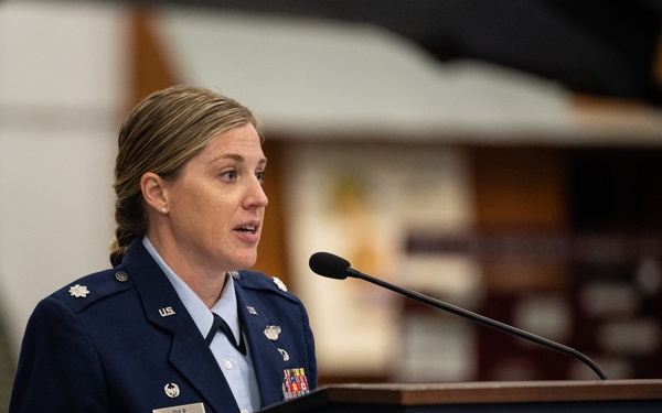 Culp takes command of the 436th OSS