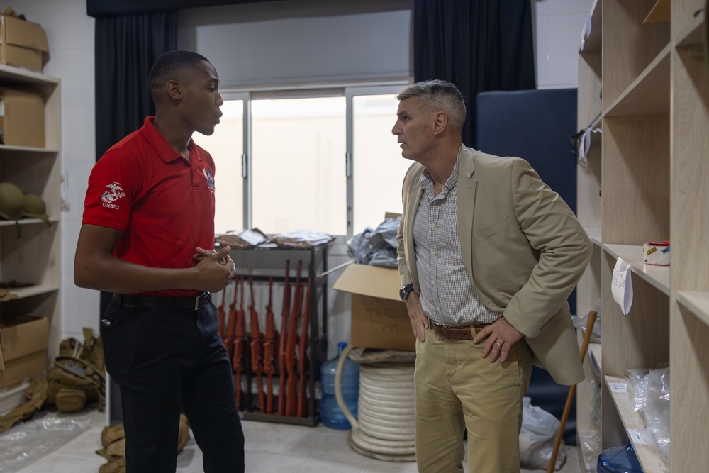 Assistant Commandant of the Marine Corps visited EUCOM and CENTCOM