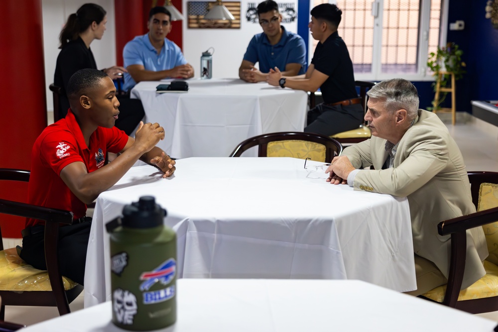 Assistant Commandant of the Marine Corps visited EUCOM and CENTCOM