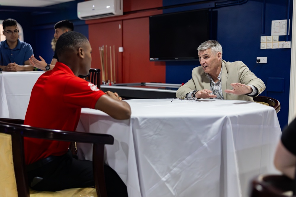 Assistant Commandant of the Marine Corps visited EUCOM and CENTCOM